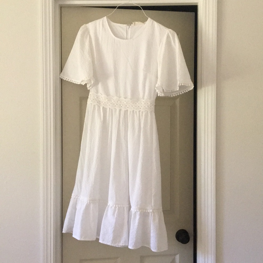 Rachel Parcell Dutch flutter sleeve dress